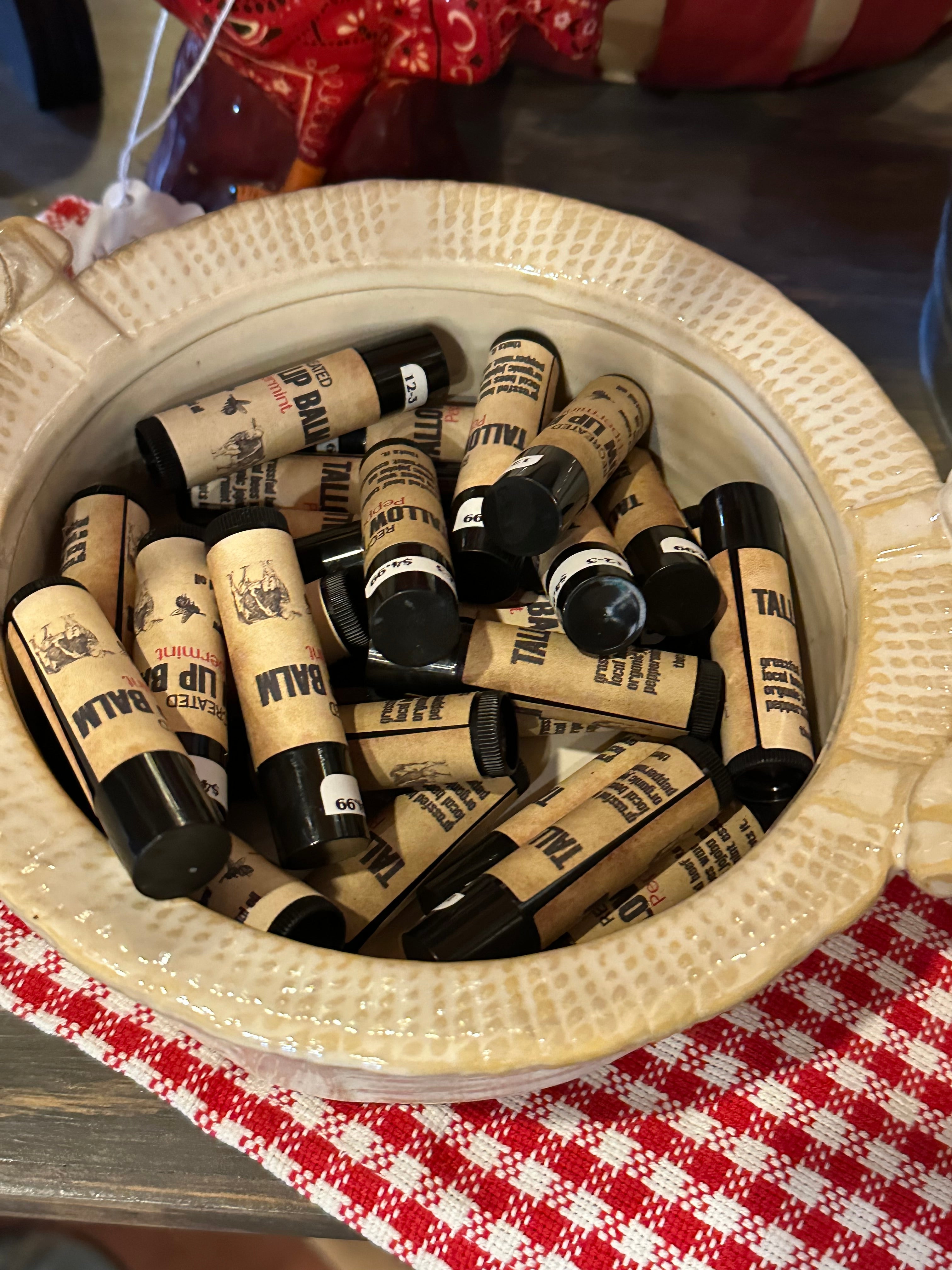 Tallow Lip Balm